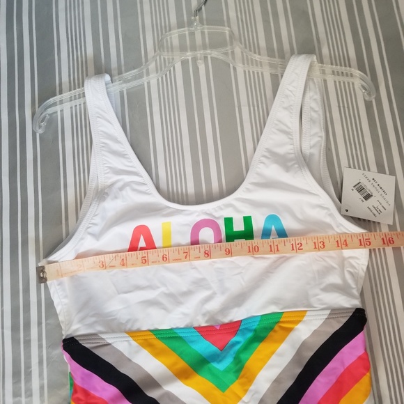 VYB Screened one piece swimsuit. - Picture 4 of 7